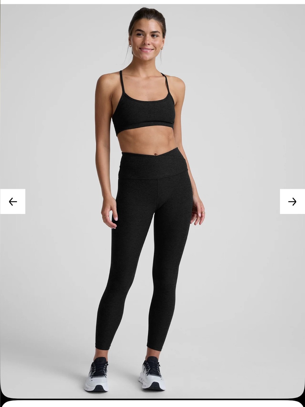 Beyond Yoga Spacedye At Your Leisure High Waisted Midi Legging Crossover XS